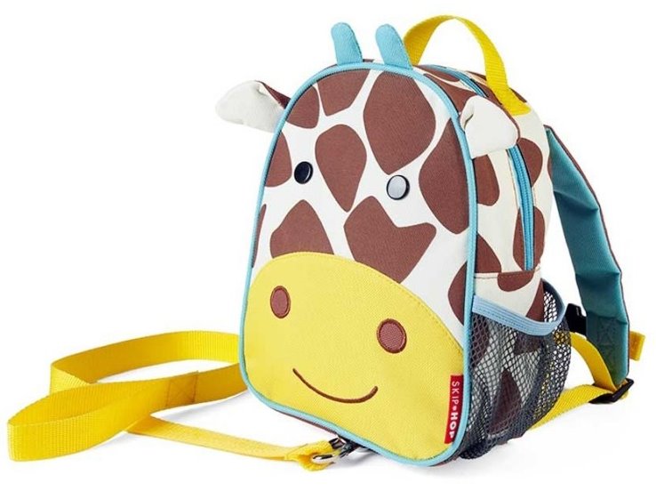 Ghiozdan Cu Centura De Siguranta Skip Hop Zoo Girafa